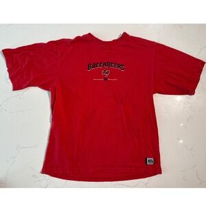 Tampa Bay Buccaneers NFL Red Short Sleeve T Shirt Men's Size L